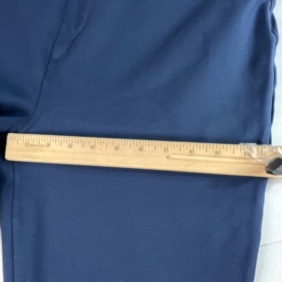 Spanx Pants Women's 36x27* Ponte Slim Straight High Rise Blue Stretch Tag XXL - Picture 14 of 16